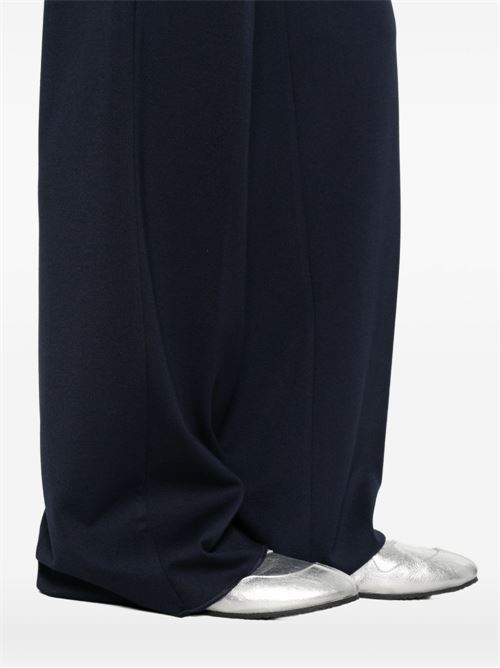 Pantalone donna Emme Marella dritto in jersey blu EMME Marella | PALACE003